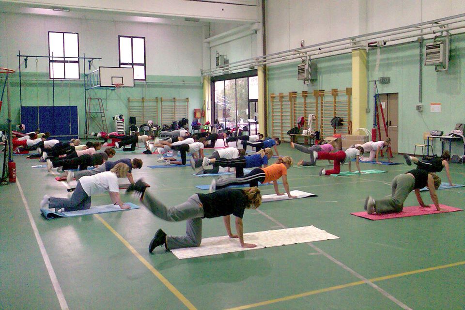 corso di ginnastica femminile