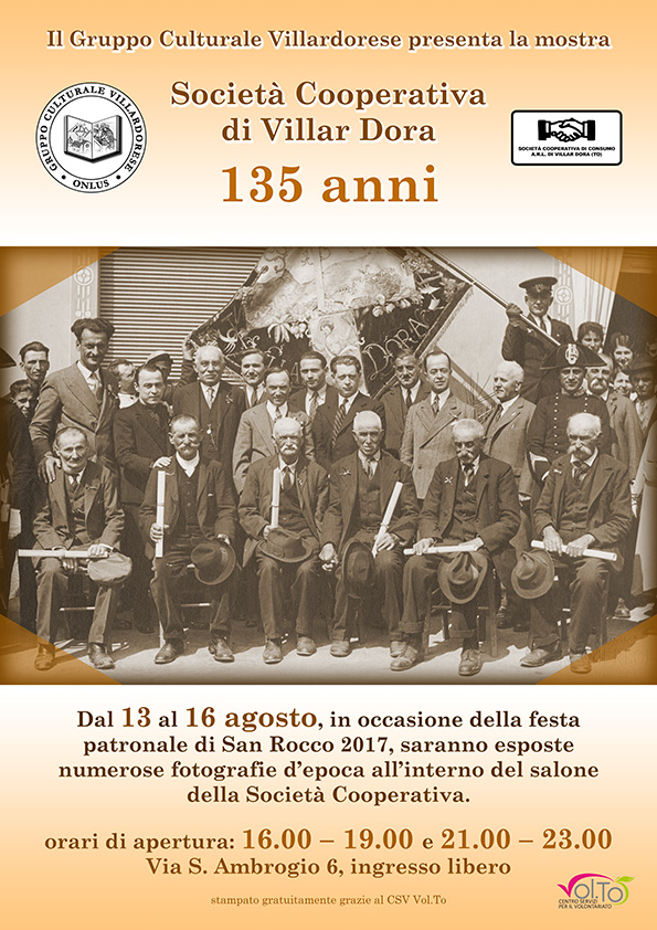 Società Cooperativa di Villar Dora - 135 anni