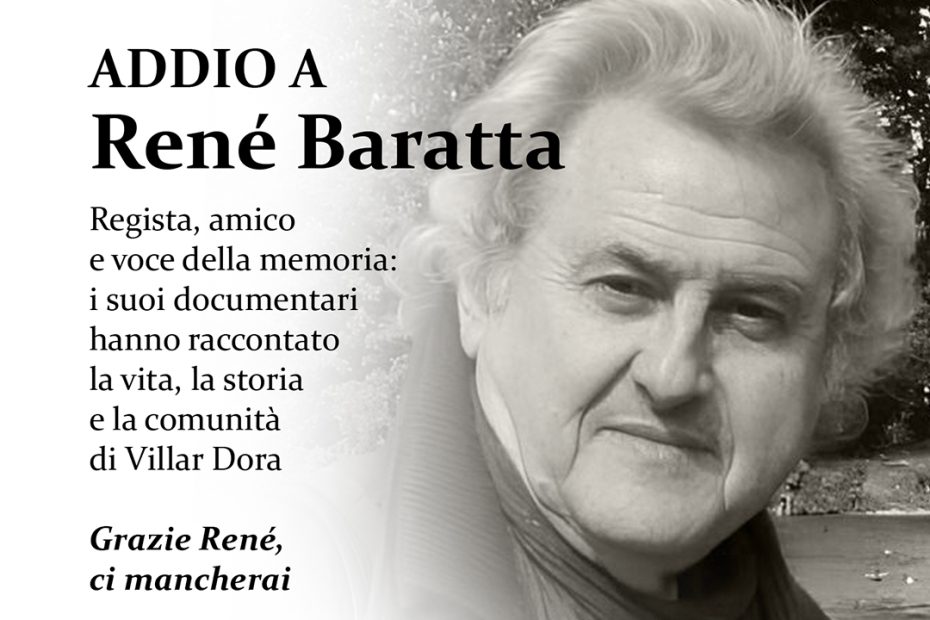 Addio a René Baratta